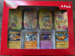 Pokemon TCG Scarlet & Violet 151 Mini Tin 4-Pack Sam's Club Sealed - Image 2