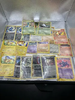 Bulk Lot of 22 Pokemon Cards Vintage 2002-2006 Delta Species Expeditions Rocket - Image 1