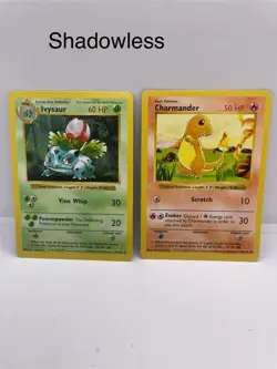 Vintage Pokemon Cards - Shadowless & More Lot Non-Holo LP/MP - Image 2