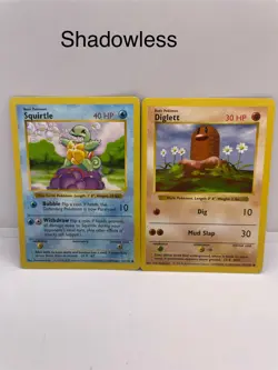 Vintage Pokemon Cards - Shadowless & More Lot Non-Holo LP/MP - Image 4