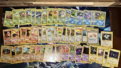 Pokemon TCG HUGE 52 Card Vintage Non-holo Lot! - Image 1