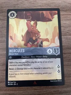 Hercules - Divine Hero 181/204 Rise of the Floodborn Cold Foil - Image 1