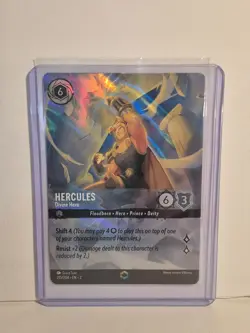 Hercules - Divine Hero (Enchanted) 215/204 Rise of the Floodborn Holo - Image 3