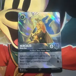 Hercules -Divine Hero (Enchanted)(Rise Of The Floodborn)(215/204) - Image 1