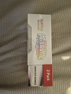 Pokemon TCG Prismatic Evolutions ETB Booster Bundle 2 Pack - New And Sealed - Image 2