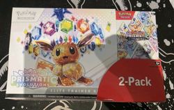Pokemon TCG Prismatic Evolutions ETB Booster Bundle 2 Pack - New And Sealed - Image 2