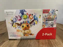 Pokemon TCG Prismatic Evolutions ETB Booster Bundle 2 Pack - New And Sealed - Image 1