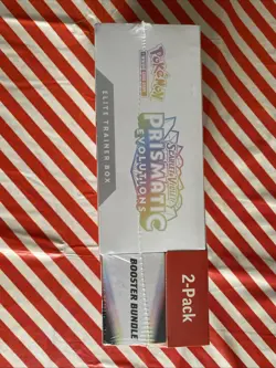 Pokemon TCG Prismatic Evolutions ETB + Booster Bundle 2 Pack - New And Sealed - Image 3