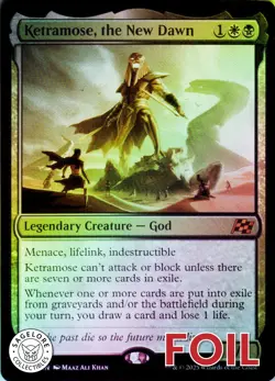 MTG Ketramose, the New Dawn (209) | NM Foil | Aetherdrift {DFT} - Image 1