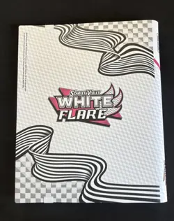 New Pokemon White Flare Binder Only No Booster Packs - Image 2