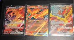 Pokemon TCG : Team Rocket’s Moltres UPC Stamped Promos x3 Set - Image 1