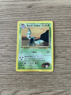 Brock's Golbat 39/132 Uncommon | Gym Heroes | Lightly Played | Pokemon TCG - Image 1