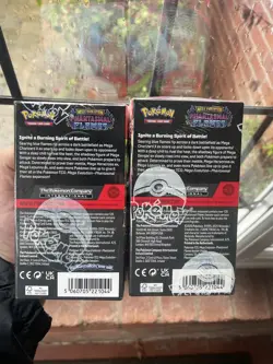 Phantasmal Flames Half Booster Box x2 Pokemon TCG - Brand New Factory Sealed - Image 2