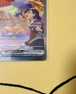 Pokemon Ethan's Ho-Oh ex 230/182 SV10 Destined Rivals Rare Holo EX - Image 2