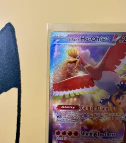 Pokemon Ethan's Ho-Oh ex 230/182 SV10 Destined Rivals Rare Holo EX - Image 4