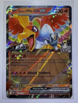 Ethan's Ho-Oh ex 039/182 Sv10: Destined Rivals Holo Pokemon TCG - NM - Image 1