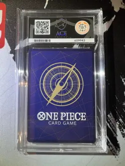 2025 One Piece Koby Alt Art OP11-119 A Fist of Divine Speed Foil English ACE 10 - Image 2