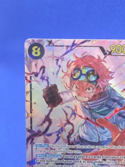 One Piece A Fist of Divine Speed Koby OP11-119 Alternate Alt Parallel Art SEC NM - Image 3