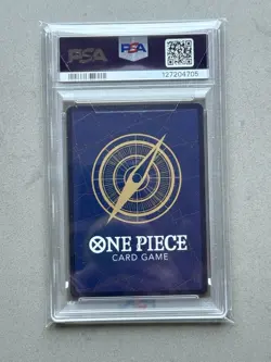 2025 One Piece Koby Alt Art OP11-119 A Fist of Divine Speed Foil English PSA 10 - Image 2