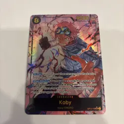 Koby Alt Art SEC OP11-119 A Fist of Divine Speed One Piece English - Image 1