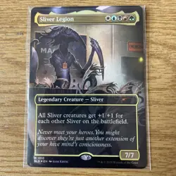 Sliver Legion, mtg, magic, mint foil, festival in a box, secret lair - Image 1