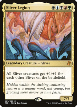 Sliver Legion - TSR - 261 - NM - MTG - Image 1