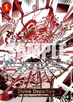 Divine Departure (Parallel) OP10-019 English R Royal Blood One Piece Card Game - Image 1