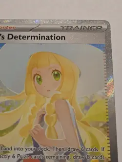 Lillie's Determination 184/132 NM/LP Mega Evolution SIR English Pokemon TCG - Image 2