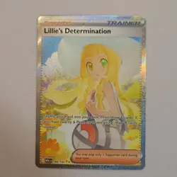 2025 Pokemon TCG Lillie's Determination 184/132 - SIR - Mega Evolutions - NM+/M - Image 2