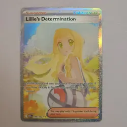 2025 Pokemon TCG Lillie's Determination 184/132 - SIR - Mega Evolutions - NM+/M - Image 3