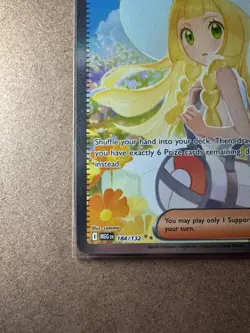 2025 Pokemon TCG Lillie's Determination 184/132 SIR Mega Evolutions NM+/M - Image 3