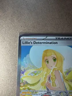 2025 Pokemon TCG Lillie's Determination 184/132 SIR Mega Evolutions NM+/M - Image 4