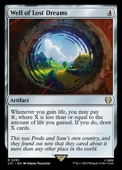 MTG - WELL OF LOST DREAMS - Lord of the Rings Co (R) - Image 1