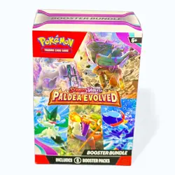 Pokemon TCG Scarlet & Violet Paldea Evolved Booster Bundle 6 Packs Sealed New 820650853623 - Image 1
