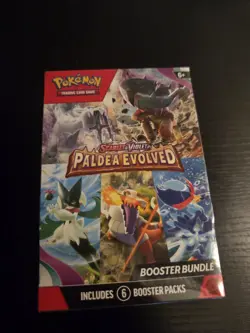 Paldea Evolved Booster Bundle 6 Packs Scarlet & Violet Pokemon TCG *SEALED/NEW* 820650853623 - Image 1