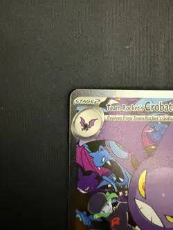 Pokemon TCG Team Rockets Crobat EX Destined Rivals 234/182 SIR NM - Image 2