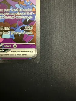 Pokemon TCG Team Rockets Crobat EX Destined Rivals 234/182 SIR NM - Image 4