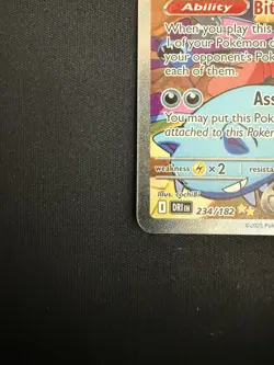 Pokemon TCG Team Rockets Crobat EX Destined Rivals 234/182 SIR NM - Image 5