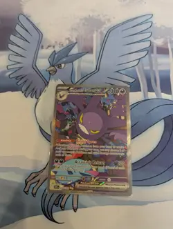 Pokemon TCG: Team Rockets Crobat Ex 234/182 Destined Rivals - SIR NM - Image 1