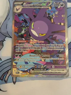 Pokemon TCG: Team Rockets Crobat Ex 234/182 Destined Rivals - SIR NM - Image 3