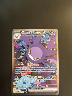 Pokemon TCG Team Rockets Crobat EX 234/182 Sir Destined Rivals - Image 1