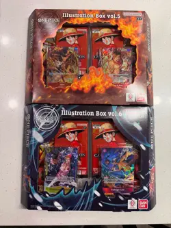 One Piece Illustration Box Vol. 5 and 6 New Sealed SET OF 2 SHIPS ASAP 🔥 - Image 1