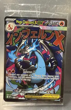 SEALED Mega Charizard X ex 023 and Oricorio Ex 024 Me: Mega Evolution Promo UPC - Image 1