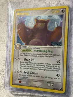 Pokemon TCG Ursaring 18/115 Unseen Forces Reverse Holo Rare Card STAMP - Image 2