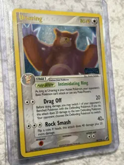 Pokemon TCG Ursaring 18/115 Unseen Forces Reverse Holo Rare Card STAMP - Image 3