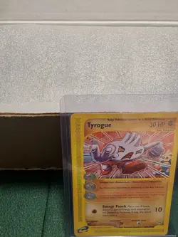 Pokemon TCG: Tyrogue #63/147 Aquapolis 2002 Non Holo Common Vintage e‑Card, LP - Image 2