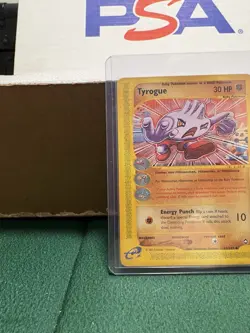 Pokemon TCG: Tyrogue #63/147 Aquapolis 2002 Non Holo Common Vintage e‑Card, LP - Image 5