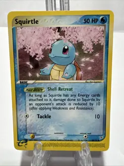 Squirtle 46/95 EX Team Magma vs Team Aqua LP Non Holo Cherry Blossom Pokemon TCG - Image 1