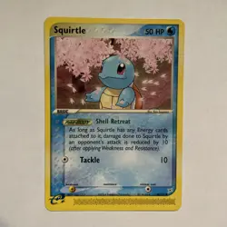 Pokemon TCG Squirtle Card Team Magma vs Team Aqua #46/95 LP Condition - Image 1