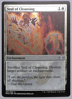 Seal of Cleansing - Foil Etched - 264 - Modern Horizons 2 (MH2) MTG - Image 1